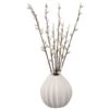 B&M Pussy Willow In White Vase -Home Accessories Shop 387576 pussy willow in white vase