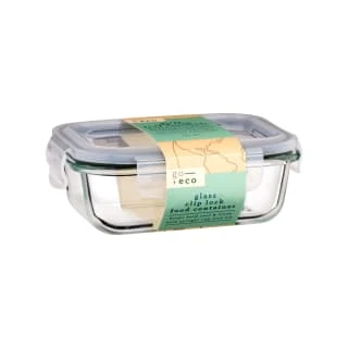 B&M Small Eco Glass Clip Lock Food Container 3 B&M Small Eco Glass Clip Lock Food Container