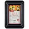 Betty Crocker Non-Stick Roasting Tins 3pc -Home Accessories Shop 388524 set of 3 non stick roasting tins