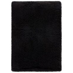 Simply Everyday Teddy Rolled Throw - Black -Home Accessories Shop 388692 simply teddy rolled throw black 4