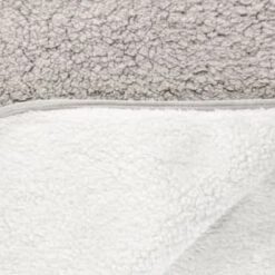 B&M Montana Two Tone Sherpa Throw - Natural -Home Accessories Shop 388815 montana sherpa throw 4