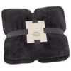 B&M Aspen Throw - Black -Home Accessories Shop 388818 aspen throw black 4