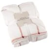 B&M Winston Check Sherpa Throw - White -Home Accessories Shop 388854 winston check throw with sherpa