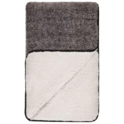 B&M Montana Two Tone Sherpa Throw - Charcoal 8 B&M Montana Two Tone Sherpa Throw - Charcoal -Home Accessories Shop 388866 montana two tone sherpa throw charcoal 3