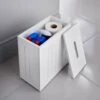 Maine Bathroom Storage Unit - White -Home Accessories Shop 389088 384014 maine storage box white