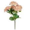 B&M Hydrangea Artificial Flower Bunch - Mink -Home Accessories Shop 389095 hydrangea bunche pink