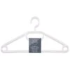 B&M Swivel Hook Hangers 8pk - White 1 B&M Swivel Hook Hangers 8pk - White -Home Accessories Shop 389279 home organisation 8pk swivel hook hangers white