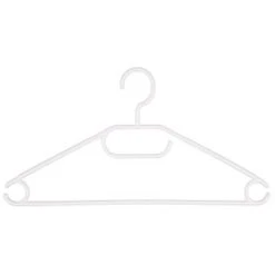 B&M Swivel Hook Hangers 8pk - White -Home Accessories Shop 389279 home organisation 8pk swivel hook hangers white 3
