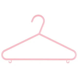 B&M Children's Hangers 10pk - Pastel 8 B&M Children's Hangers 10pk - Pastel - Image 6