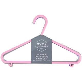 B&M Children's Hangers 10pk - Pastel 3 B&M Children's Hangers 10pk - Pastel