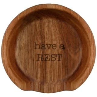 B&M Acacia Spoon Rest 4 B&M Acacia Spoon Rest - Image 2