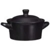 B&M Casserole Dish With Lid - Matte Black -Home Accessories Shop 390145 urban paradise mini casserole dish black