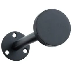 B&M Black Stud End Curtain Hold Backs 2pk -Home Accessories Shop 390238 black stud end holdbacks 2