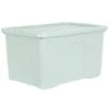 B&M Storage Box With Lid 60L - Sage -Home Accessories Shop 391388 sage 60l storage box 3
