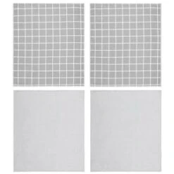 Microfibre Tea Towels 4pk - Check -Home Accessories Shop 392131 simply everyday 4pk microfibre tea towels 45x65cm check 2