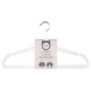 B&M Adult Clear Plastic Hanger 6pk -Home Accessories Shop 392151 6pk clear plastic hangers