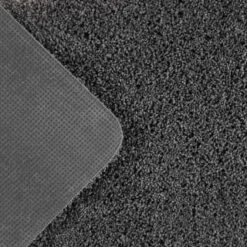 B&M Buddy Plain Shaggy Grey Runner Doormat -Home Accessories Shop 392183 buddy plain shaggy runner 50 x 150cm grey 2