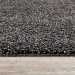 B&M Buddy Plain Shaggy Grey Runner Doormat -Home Accessories Shop 392183 buddy plain shaggy runner 50 x 150cm grey