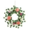 Bloom Spring Flowers Wreath - Pink -Home Accessories Shop 392822 spring flowers wreath pink