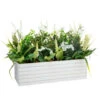 Bloom Extra Large Window Box - White -Home Accessories Shop 392833 extra large window box cream