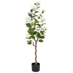Home Accessories Shop 31 Bloom Rose Tree - White