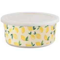 B&M Round Tubs 2pk - Lemons 11 B&M Round Tubs 2pk - Lemons -Home Accessories Shop 392928 2pk reuse and repurpose round tubs lemon 4