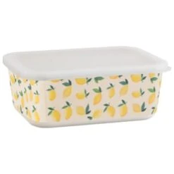 B&M Rectangular Tubs 2pk - Lemons -Home Accessories Shop 392929 2pk reuse and repurpose rectangle tubs lemon 5