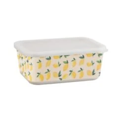 B&M Rectangular Tubs 2pk - Lemons -Home Accessories Shop 392929 2pk reuse and repurpose rectangle tubs lemon 7