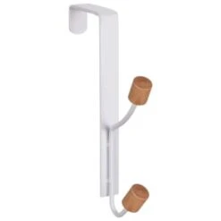 B&M Wood Double Over The Door Hooks 2pk -Home Accessories Shop 393905 2pk wood double over the door hooks 3