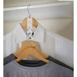 B&M Space Saving Hanger Organisation Hooks 4pk -Home Accessories Shop 393906 space saving hanger organisation hooks 2