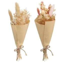 B&M Mini Dried Flower Bunch - Neutral -Home Accessories Shop 394317 mini dried bunch group