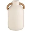 B&M Ceramic Vase With Wicker Handles -Home Accessories Shop 394330 ceramic vase with wicker handles