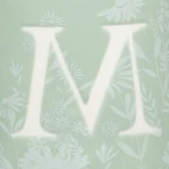 B&M Floral Alphabet Mug (Assorted) -Home Accessories Shop 394397 floral alphabet mug green m 2