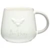 B&M Embossed Bee Mug -Home Accessories Shop 394408 embossed bee mug