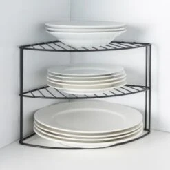 B&M Corner Plate Rack 7 B&M Corner Plate Rack -Home Accessories Shop 394550 corner plate rack