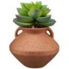 B&M Small Succulent Vase - Orange 2 B&M Small Succulent Vase - Orange -Home Accessories Shop 394662 small vase succulent orange