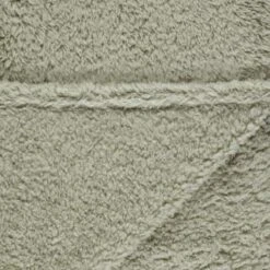 B&M Simply Two Tone Teddy Throw - Sage -Home Accessories Shop 394928 simply plain teddy throw sage 2