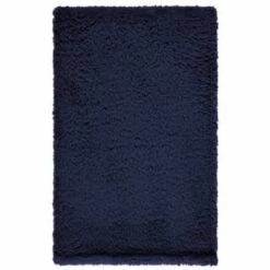 B&M Simply Teddy Navy Rolled Throw -Home Accessories Shop 394931 teddy throw navy 4