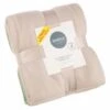 Simply Sage & Oatmeal Polar Fleece Throw 2pk -Home Accessories Shop 395028 simply super soft throws 2pk sage oatmeal