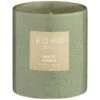 B&M Ceramic Wax Candle - Sugared Mandarin -Home Accessories Shop 395074 ceramic candle green