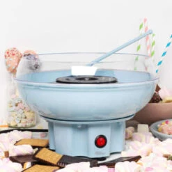 Giles & Posner Candy Floss Maker - Blue -Home Accessories Shop 395113 giles and posner candyfloss maker 4