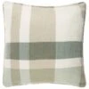 Country Check Cushion With Pipe - Sage Green -Home Accessories Shop 395330 country sage green check cushion