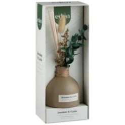 B&M Eden Life Reed Diffuser - Jasmine & Casis -Home Accessories Shop 395412 diffuser with dried flowers