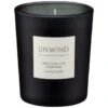B&M Unwind Scented Candle - Ylang Ylang & Rose & Patchouli -Home Accessories Shop 395420 small candle unwind
