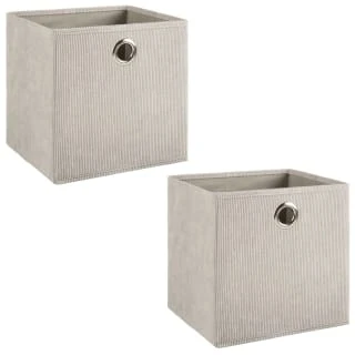 Lokken Cord Storage Cubes 2pk - Light Grey 5 Lokken Cord Storage Cubes 2pk - Light Grey - Image 3