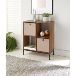 Lokken Velvet Storage Cubes 2pk - Mushroom -Home Accessories Shop 395837 2pk velvet lokken storage cubes mushroom 2