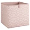 Lokken Printed Storage Cubes 2pk - Pink Diamond -Home Accessories Shop 395838 2pk printed lokken storage cubes pink diamond 4