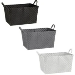 B&M Oversized Rectangular Basket - Black -Home Accessories Shop 395853 395866 395867 oversized rectangular basket group