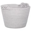 B&M Cara Rope Basket With Handle - Grey -Home Accessories Shop 395880 cara rope basket with handle grey