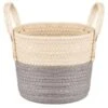 B&M Wicker Basket - Grey 1 B&M Wicker Basket - Grey -Home Accessories Shop 395907 wicker basket grey